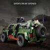 T4015 Warrior Military Car Building Blocks 4739 Pieces 1:8 Technic OffRoad Vehicle for Outdoor Adventure and Tactical Training