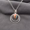 Spiny Oyster Handmade Gemstone Pendant, 925 Solid Sterling Silver Pendant Designer Jewelry, For Anniversary Gift