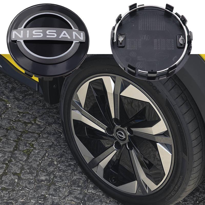 4 Stück 3D 54mm 60mm 63mm Nissan Autoemblem Radnabenkappe Felgenabdeckung Aufkleber Styling Staubdicht