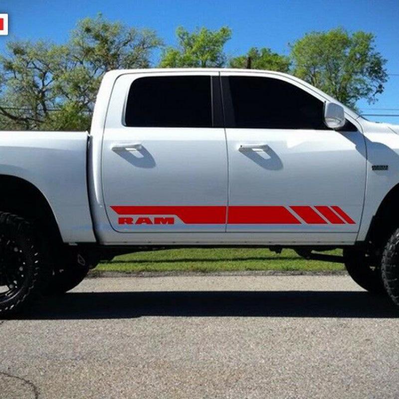 Horký prodej Vinylová nálepka na auto se vzorem pruhů Ram Pinstriping