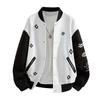 Men Women Letter Graphic College Style Coat Y2k Streetwear Varsity Jacket Long Sleeve Spring Autumn Baseball Jacket