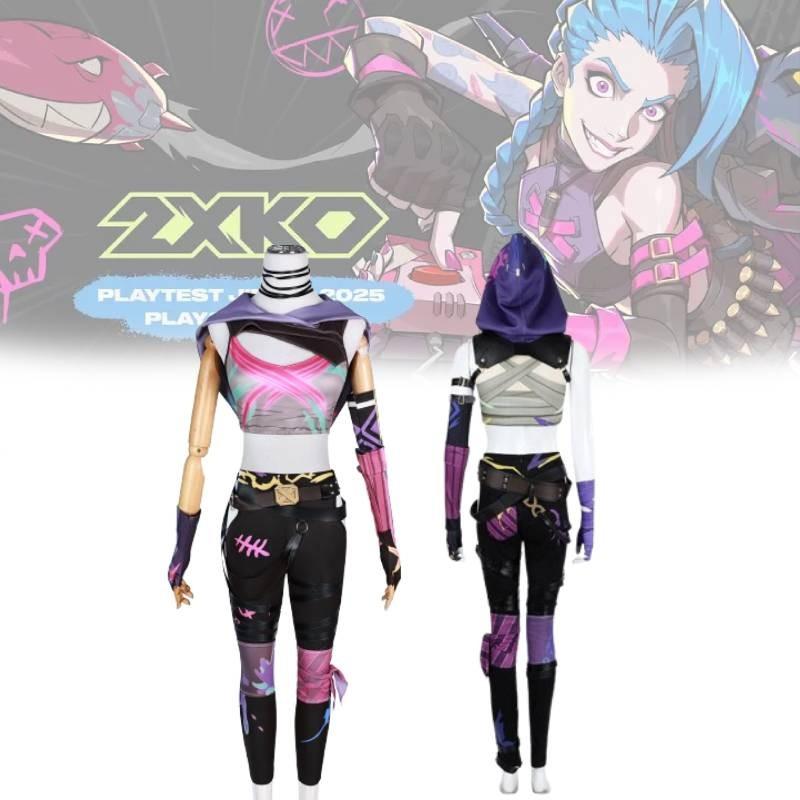 Of Arcane League Legends Jinx Cosplay Costume Authentic Arcane Anime Character