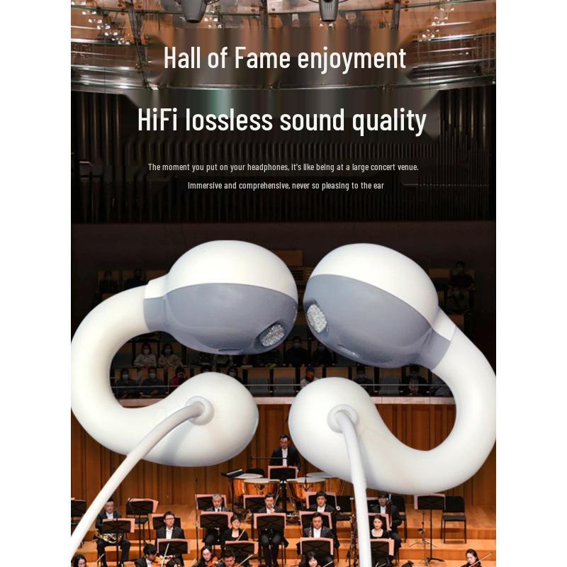 Typec Headphones Wired Highquality Inear With Extralong Cable