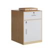 Office Mobile Filing Cabinet with Lock, Wheels, and Drawers