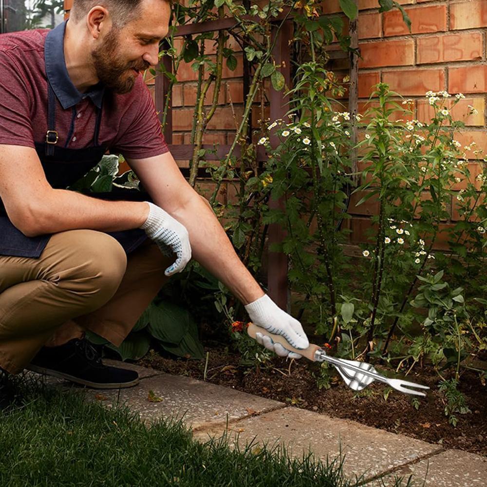 New 2Pcs Hand Weeder Puller Tool Manual Weed Cutter for Garden Yard