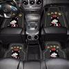 Cartoon Car Floor Mats, Decorative Mats, Non-Slip, Water-Absorbent, Festive Atmosphere Floor Mats, Can Be Cut, Simple New Year Car Mats