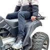 2pcs ATV Rear Passenger Foot Pegs Adjustable Foldable Wear-resistant Foot Rest
