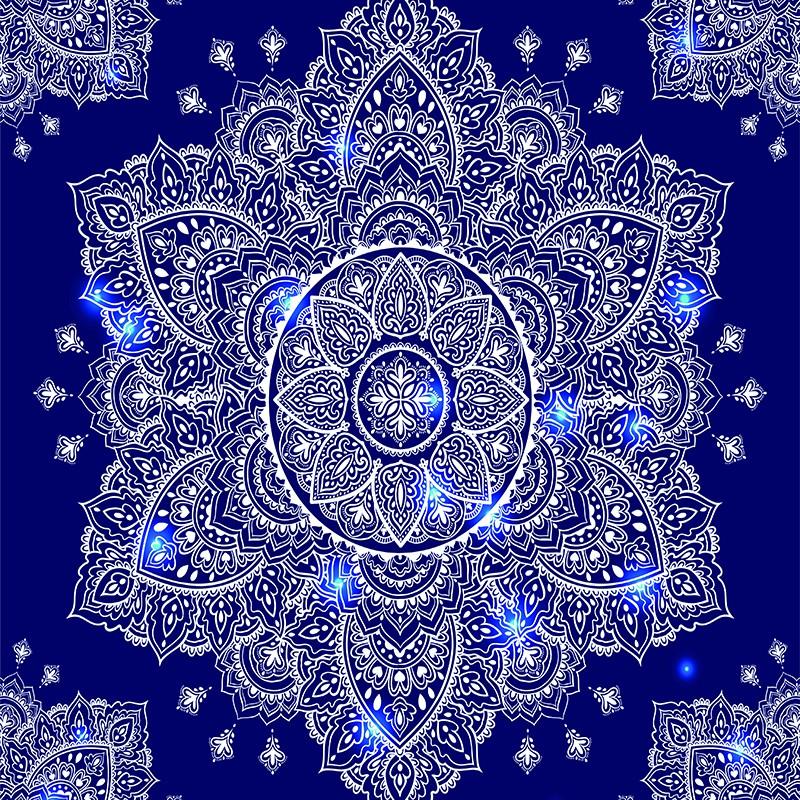 Decor acasă Tapiserie Sufragerie Dormitor Frumos Apus de Soare Soare Luna Mandala Tapiserie de perete suspendată