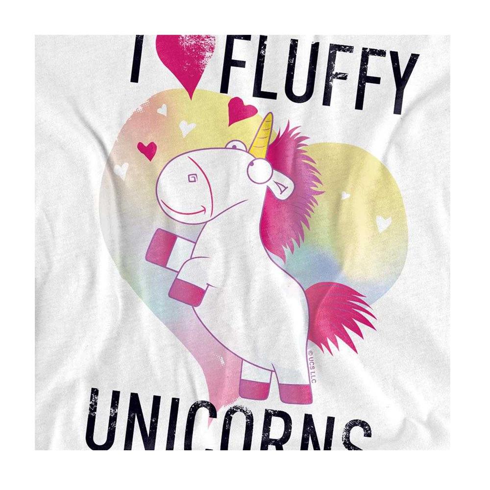 Despicable Me Childrens/Kids I Love Fluffy Unicorns T-Shirt