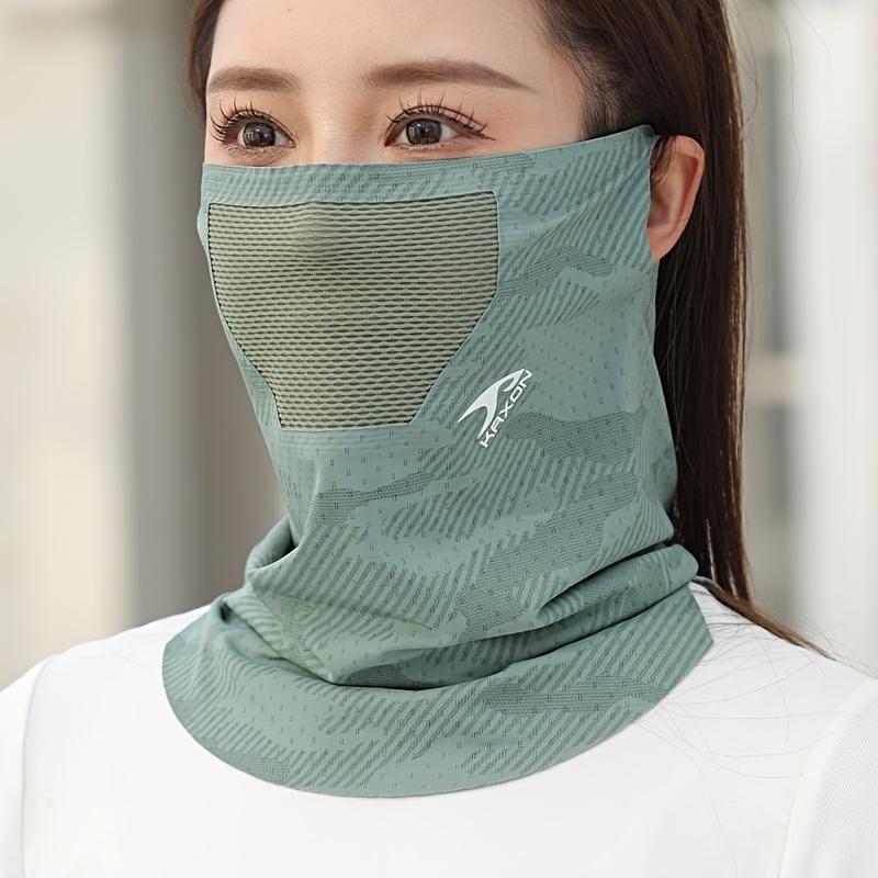 1pc Unisex Summer Neck Gaiter - Breathable, Stretchy, Seamless Face Mask for Cycling & Outdoor Sports, Universal Headgear | Stylish Neck Gaiter