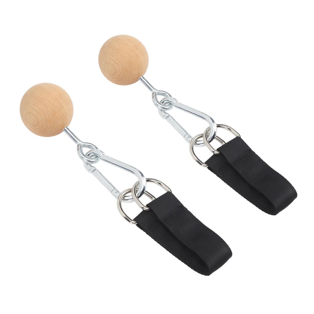 Wooden Pull Up Balls Rock Climbing Holds Training Set Arm Strength Trainer Pull Up Ball