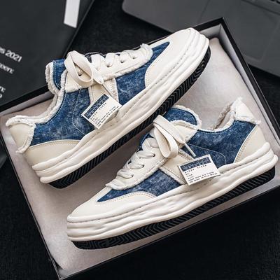 Buty nowa wiosna oddychające starszy styl młodzieżowe codzienne buty na desce gruba podeszwa podwyższające buty sportowe