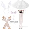 Easter halloween bunny headgear set cosplay props rabbit ears headband party headband