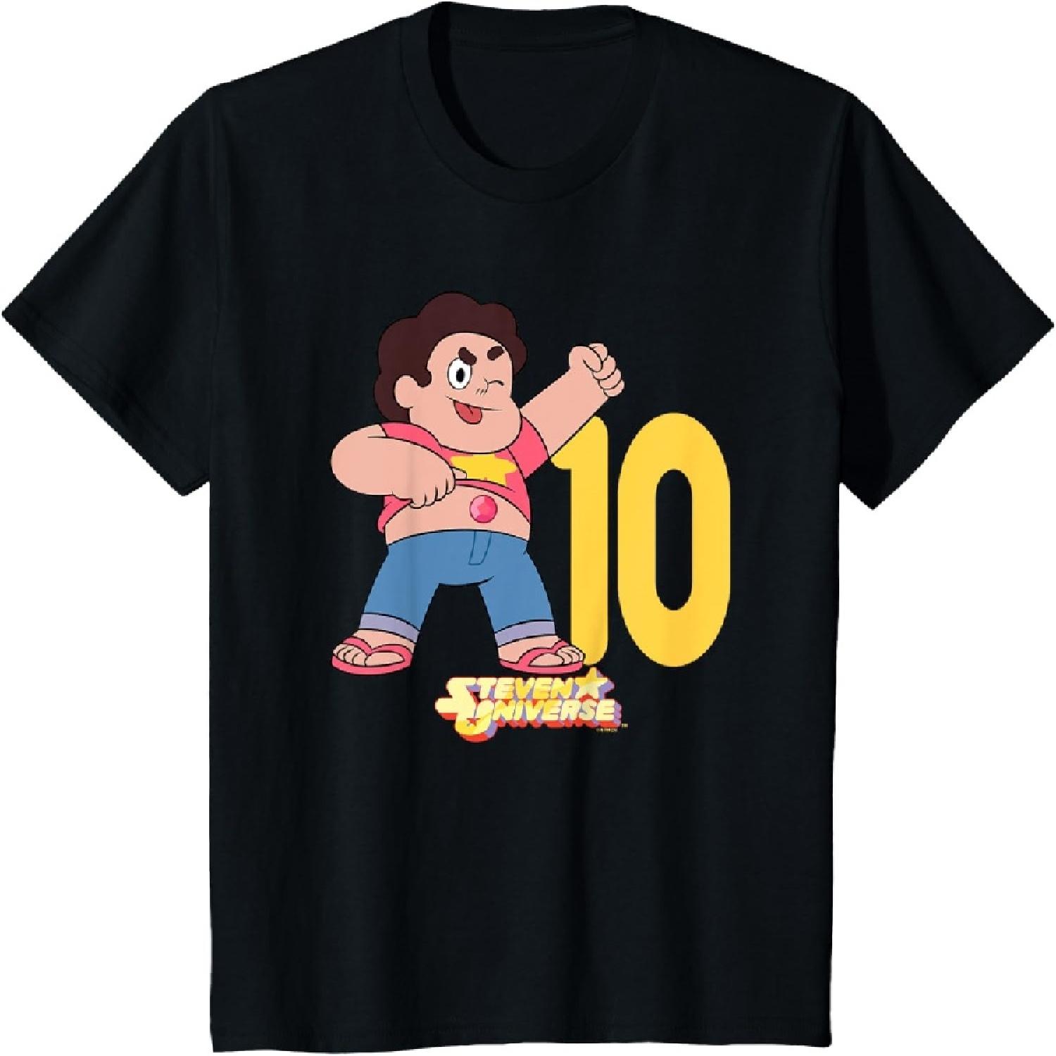 Steven Universe Star 10th Birthday T-Shirt S