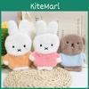 Plush Miffy Keychain With Lipstick Storage For Girls And Teens