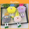 Adorable Plush Doll Keychain With Spring Legs Perfect For Gift Giving And Collecting