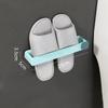 Wall Mounted Foldable Shoe Rack, Slippers Drain Storage Rack, Shoe Hanging Holder, Bathroom and Bedroom Organizer