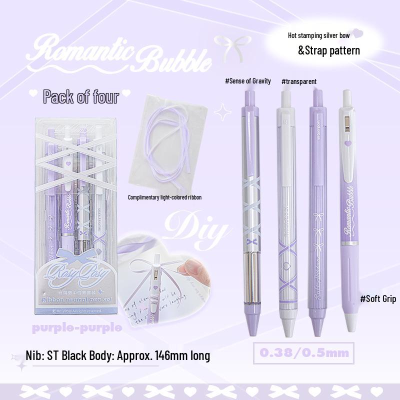RosyPosy Ballet Ribbon Series Exam Highlighting Pen