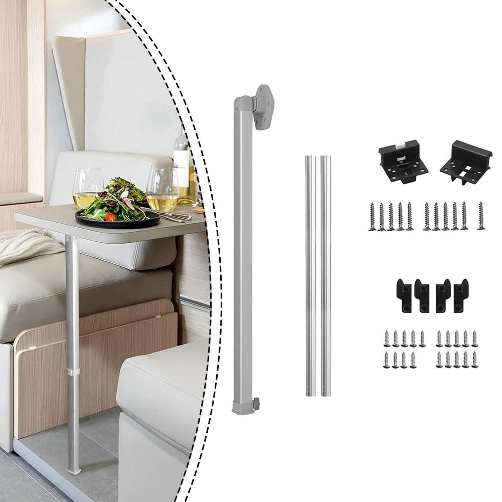 Indoor And Outdoor Use Folding Telescoping Legs Removable Table Leg Detachable Table Legs For Rv Aluminum Alloy Construction