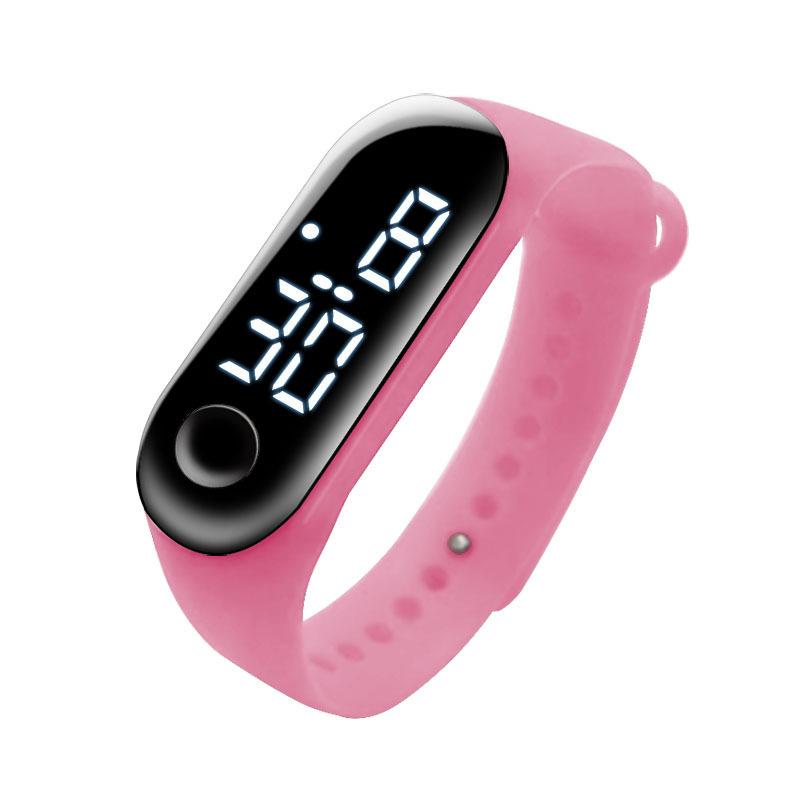 Trendy Fashion Waterproof Sports Electronic Watch, Male And Female Students Mountaineering Outdoor Led Wrist Watch