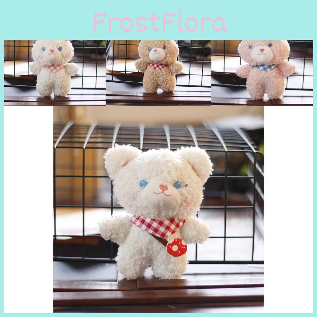 Adorable Plush Bear Keychain Soft Toy Cute Rabbit Backpack Pendant Wholesale