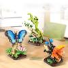 Children Puzzle Small Pieces Building Blocks Animal Mantis Butterfly Toy Model