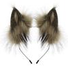 Halloween Cosplay Cat Ears Fox Plush Headwear Party Costume