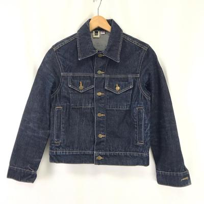 USA American Apparel Denim Jacket [Men’s XXS/Blue] Outerwear Jacket Jumper(USED)