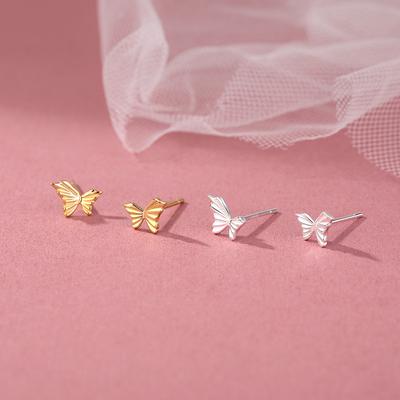 Σκουλαρίκια Πεταλούδα Μοναδική Μόδα Προσωπικότητα Γλυκό Μικρό Φρέσκο Λογοτεχνικό Στυλ Απλά Σκουλαρίκια