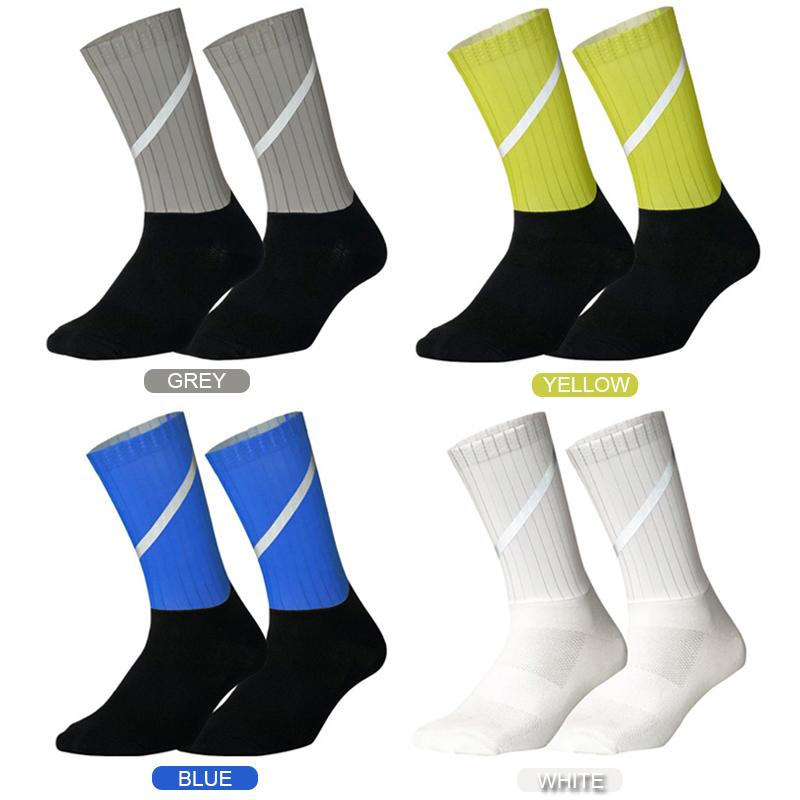 

DH SPORTS мужские и женские велосипедные дышащие летние шоссейные горные велосипедные спортивные носки для велоспорта серый