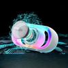 Magnetic Wireless Sound Box With RGB Lighting Portable Subwoofer  For Smartphones and Tablets