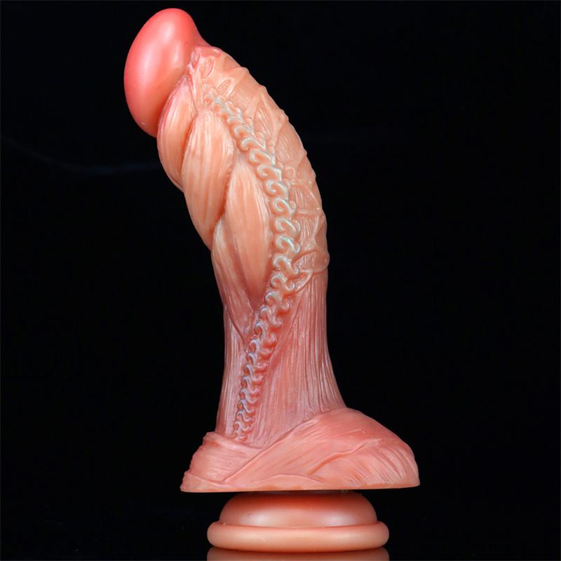 Dildo für Frauen Flüssigsilikon Super-Simulation Großer Dicker Dildo Erwachsenenprodukt Spielzeug für Frauen