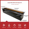 European-Style 3D Atomizing Fireplace: Built-in Electronic Humidifier with Simulated Flames for Smart Energy Saving