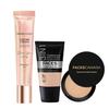 FACES CANADA All Day Glam Combo - Strobe Cream - Rose Gold (18 Ml) + Weightless Stay Matte Compact Powder - Beige 03 (9 Gm) - Hydra Matte Foundat