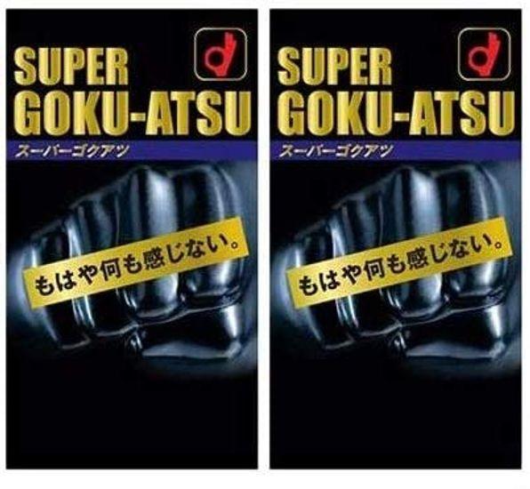 okamoto Super Gokuatsu 10 Pieces Male Contraceptives X 3 Pieces Set