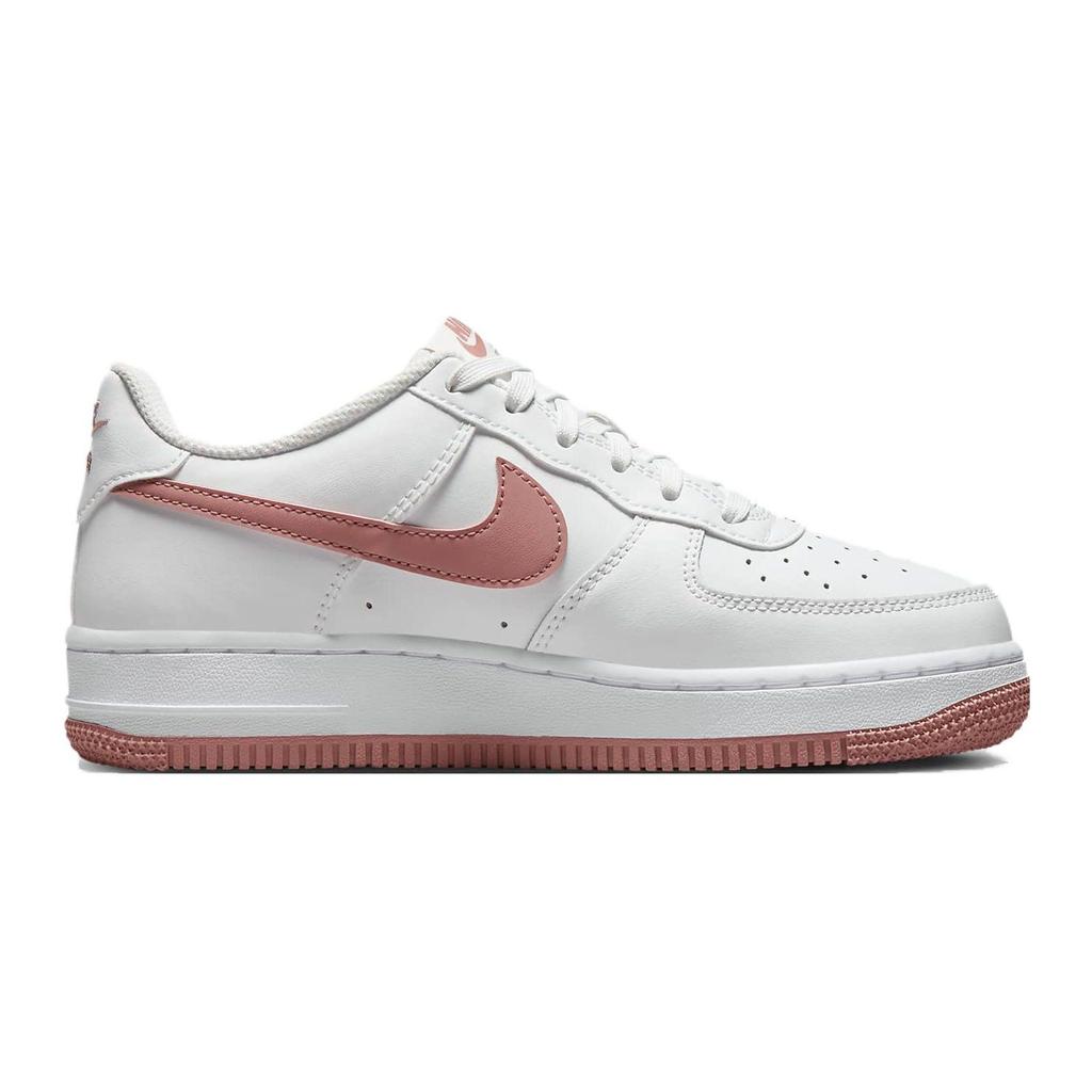 Nike Air Force 1 GS Alb Roșu Stardust Adidași Copii Summit-White DV7762-102
