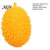 Durian Shape Stress Reliever Realistic Squeeze Toy Unbreakable Soft Fidget for Rubber Relief Cute Fruit-Shaped Decompression Gadget Kids Adults