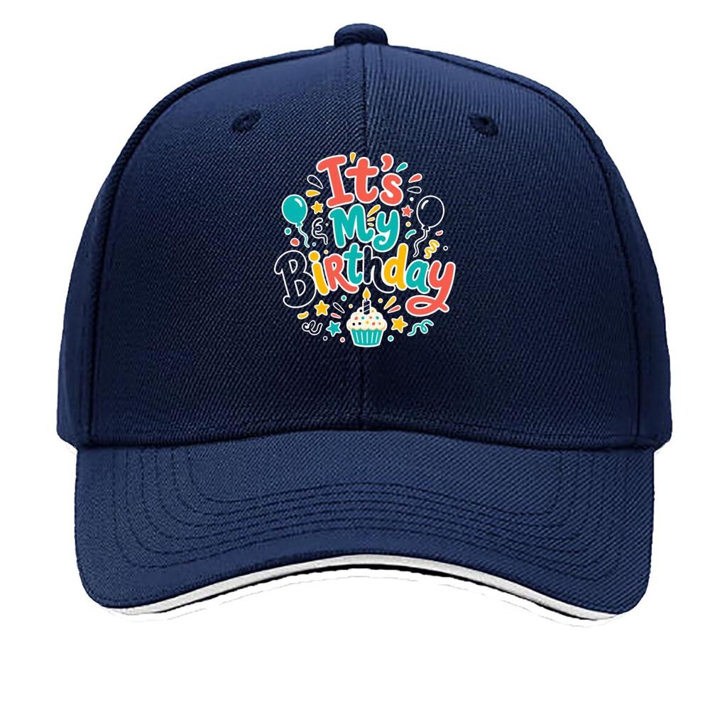 Colorful s Birthday Celebration L Sandwich Baseball Cap Sun Cap Outdoor Workouts Hat