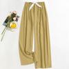 Women's Casual Fashion Sleep Pants Loungewear Pants Wearable As Outerwear High-Waisted Pants