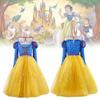 Cosplay Schneewittchen Kinder Prinzessinnenkleid Tüll-Details Puffärmel Partys