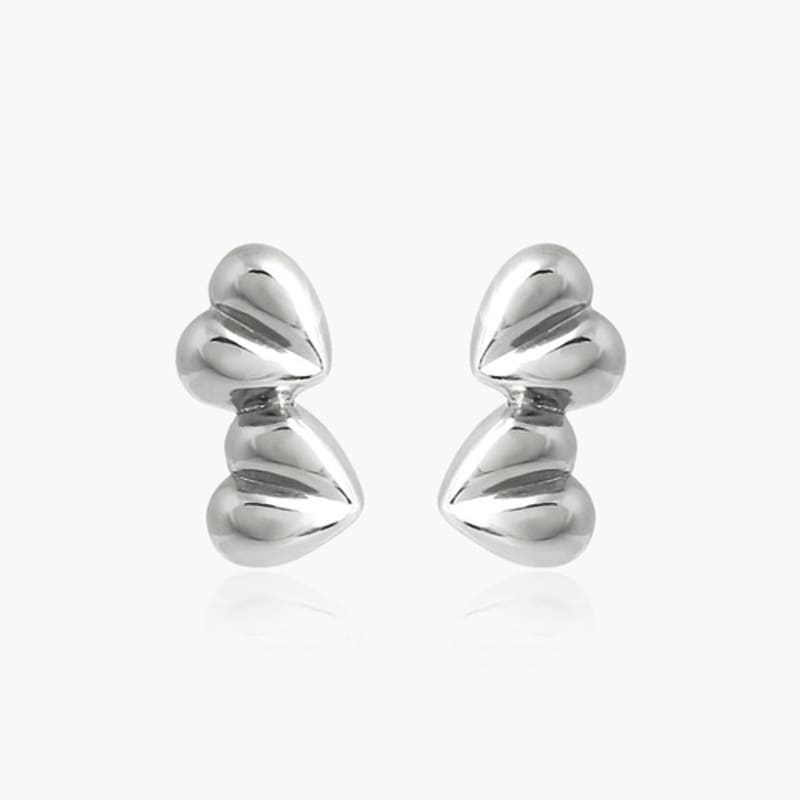 noonoo fingers Hit Heart Earrings