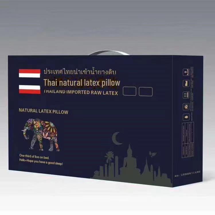 Pernă cervicală din latex cu memorie spațială - revenire lentă, cadou ideal