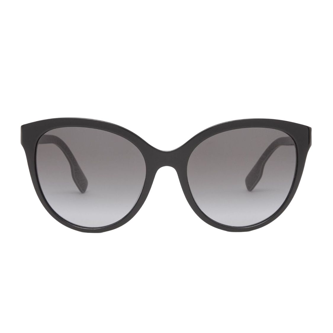 Burberry Logo Inner Print Cat Eye Sunglasses Women sunglasses Black 40823271 Black,F