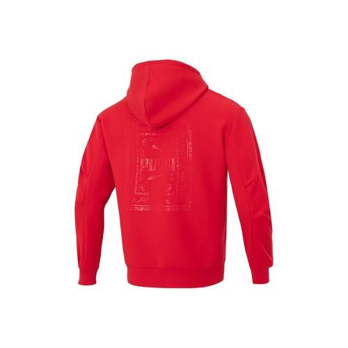 

PUMA Letter Logo Pullover Hoodie Unisex Red EU L червоний