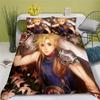 Duvet Cover Set Children Gift Game Cartoon Quilt Polyester 3-Piece Soft Breathable Breathable Comforter Bedding