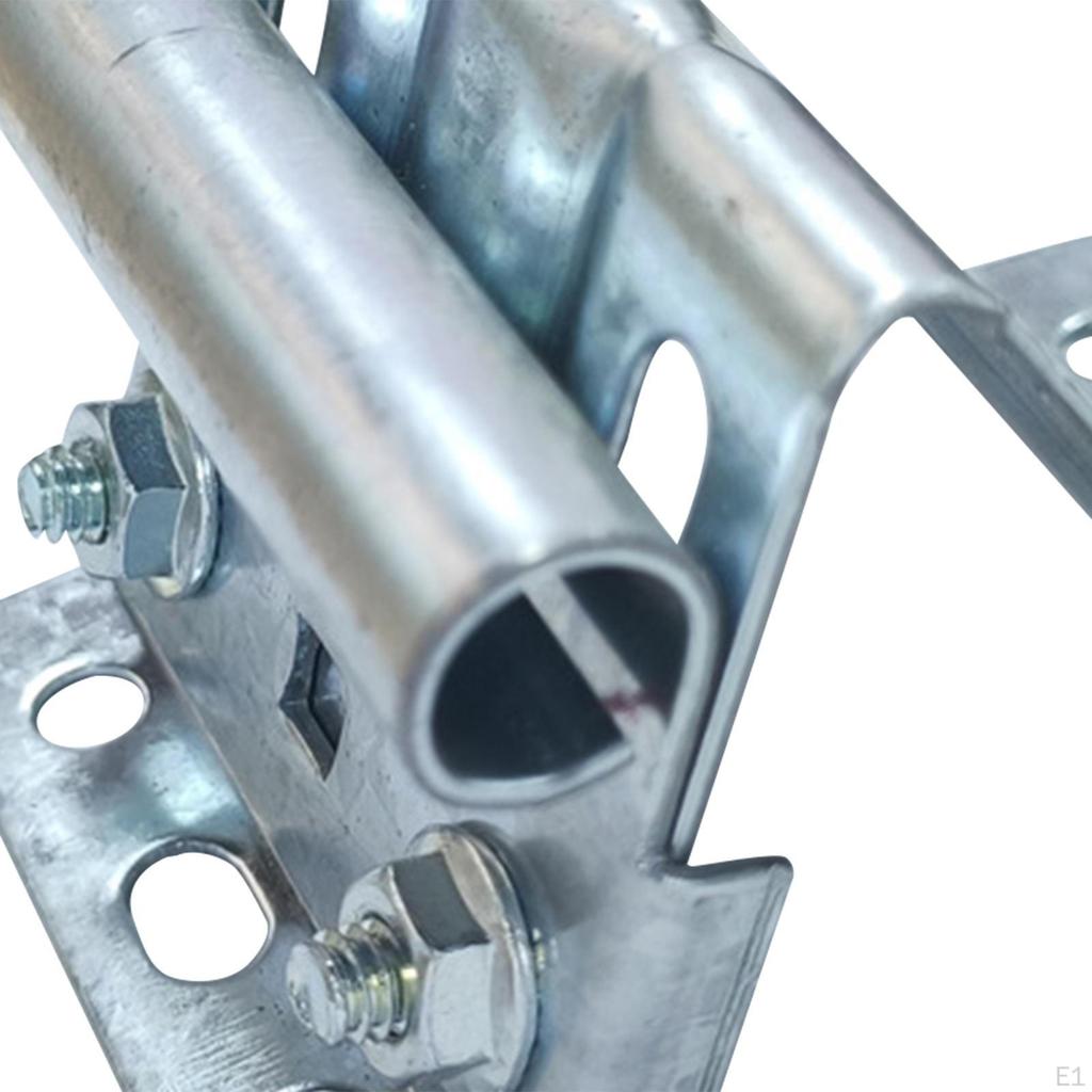 2x für Haustüren Einstellbar Mit & Muttern Fensterladen Scharnier Essentiell Verzinkt