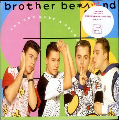 Płyta 7-calowa BROTHER BEYOND - Czy potrafisz dochować tajemnicy? RP6197 Parlophone 1989 UK Pop Używany