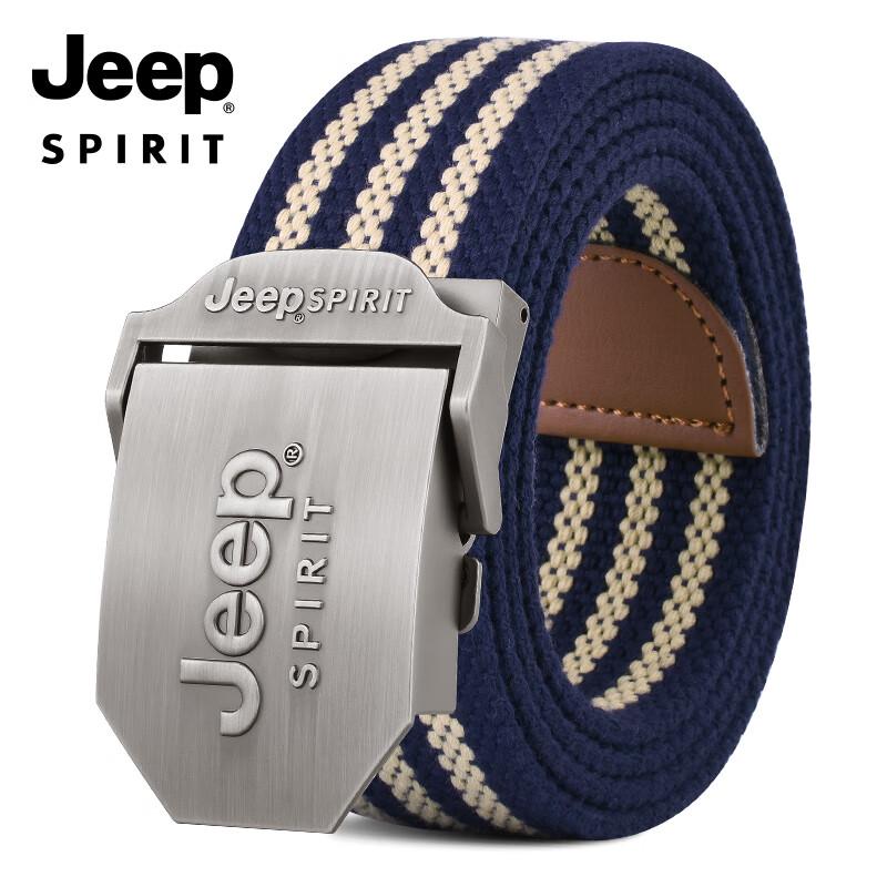 

JEEP SPIRIT Men s Canvas Automatic Buckle Belt One Size