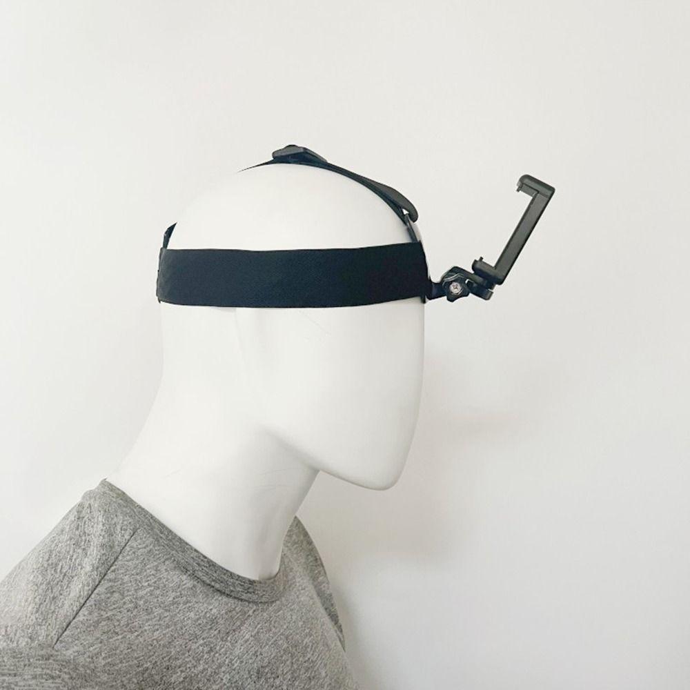 Nylon Head Strap Mount Adjustable POV Shooting Bracket Creative Camera Head Strap  Outdoor Sports