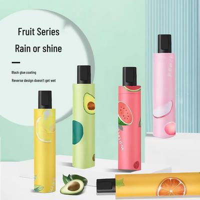 Paraguas Plegable de Doble Uso con Protección UV para Sol y Lluvia